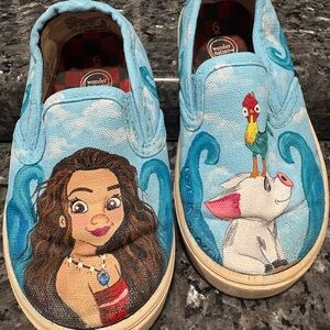 Kids Moana Slip-On Shoes